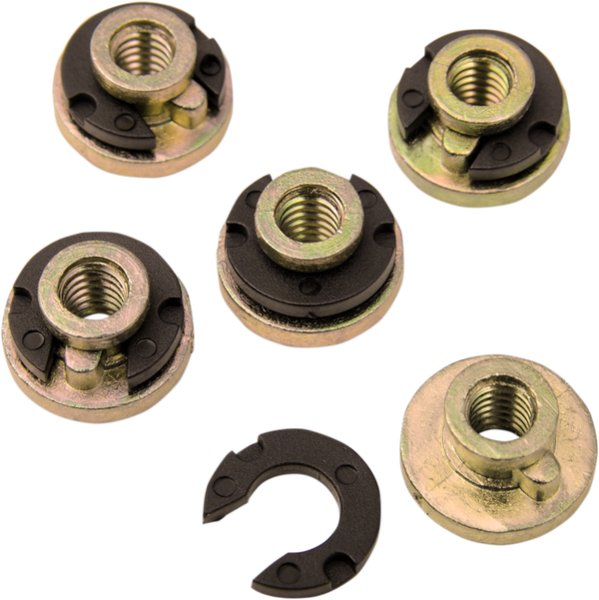 Seat Mount Nut And Replacement (r)e(r) Clip Black, 1, nordicamoto.ro