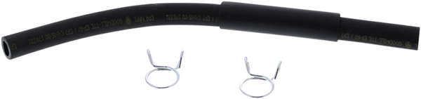 Hose And Clamp Kit Black, 1, nordicamoto.ro