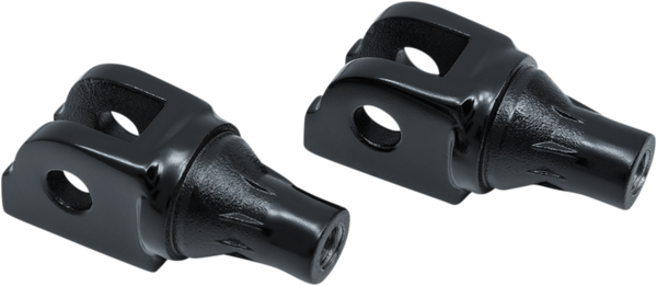 Tapered Footpeg Adapter Black, 2, nordicamoto.ro