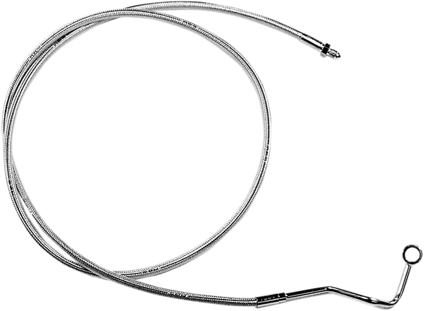 Designer Series Dot Abs-specific Mid Brake Line Kit Chrome, Sterling Chromite® Ii, 1, nordicamoto.ro