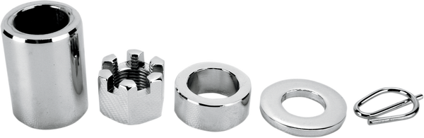 Axle Spacer/nut Kit Silver, 1, nordicamoto.ro