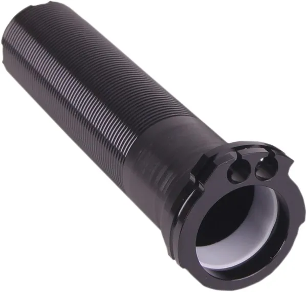 V-twin Fusion Alloy Throttle Tube Black-1