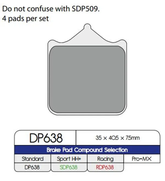 Standard Sintered Metal Brake Pads-0