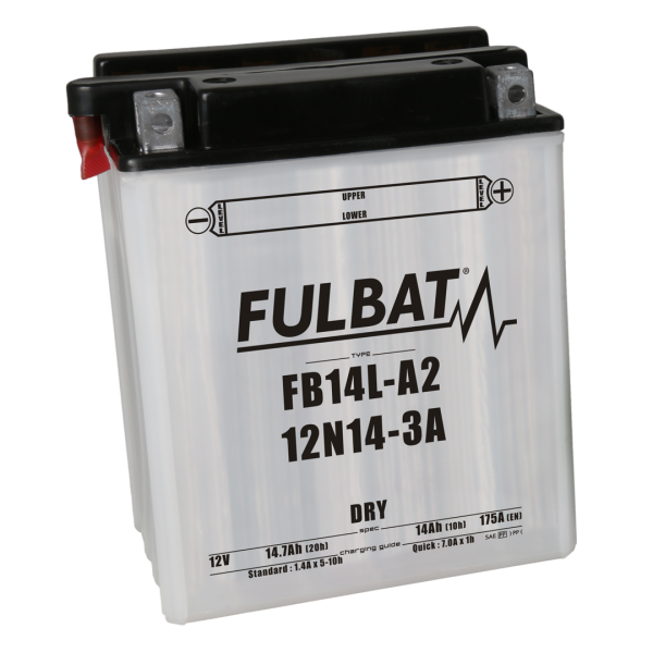 Baterie Moto Fulbat FB14L-A2 / 12N14-3A Dry 12V 14.7Ah 175A – Include Electrolit, 2, nordicamoto.ro