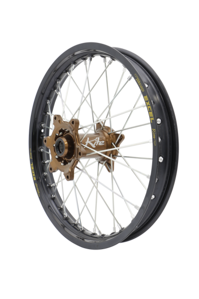 Elite Mx-en Wheel, Silver Spokes 