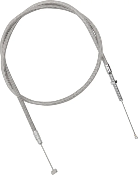 Black Vinyl Clutch Cable Black +51 mm (2''), 1, nordicamoto.ro