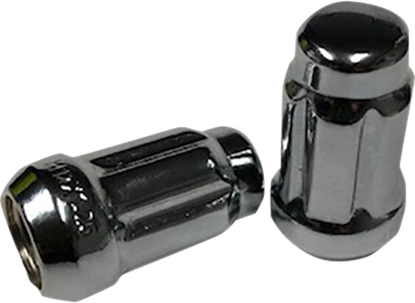 Splined Lug Nut Silver 