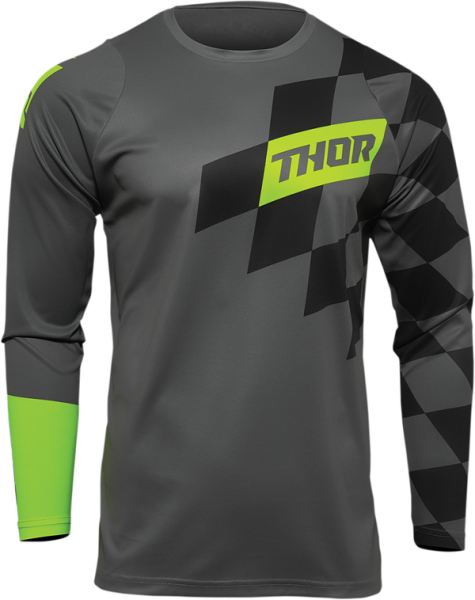 Tricou Thor Sector Birdrock Midnight Blue/Mint M, 2, nordicamoto.ro