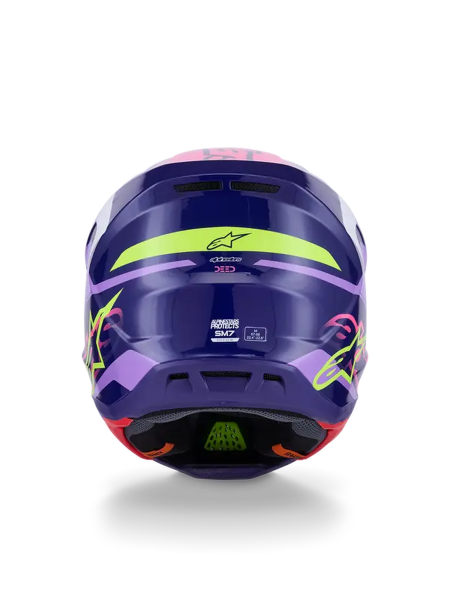 Cască Alpinestars SM7 Deed Purple-1