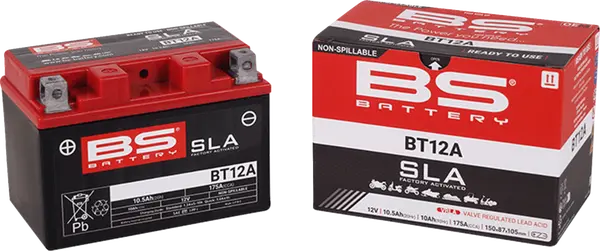 Sla Factory- Activated Agm Maintenance-free Battery Black-2