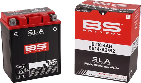Sla Factory- Activated Agm Maintenance-free Battery Black-1