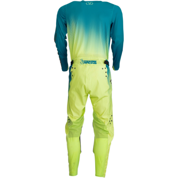Pantaloni  Moose Racing AGROID Verde/Aqua-1