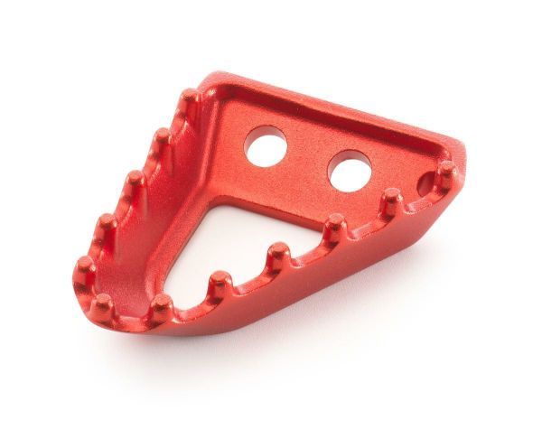 Footbrake lever step plate