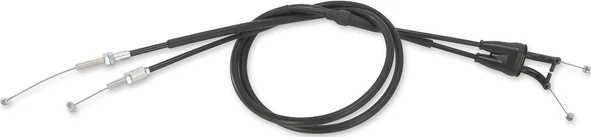 MOOSE RACING Cablu de accelerație din vinil negru, 1, nordicamoto.ro