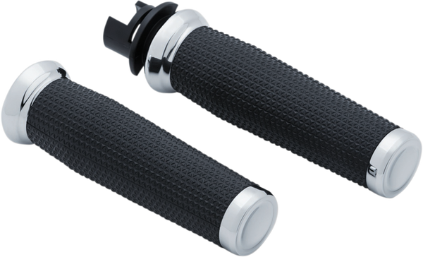 Thresher Handlebar Grips Black, 2, nordicamoto.ro