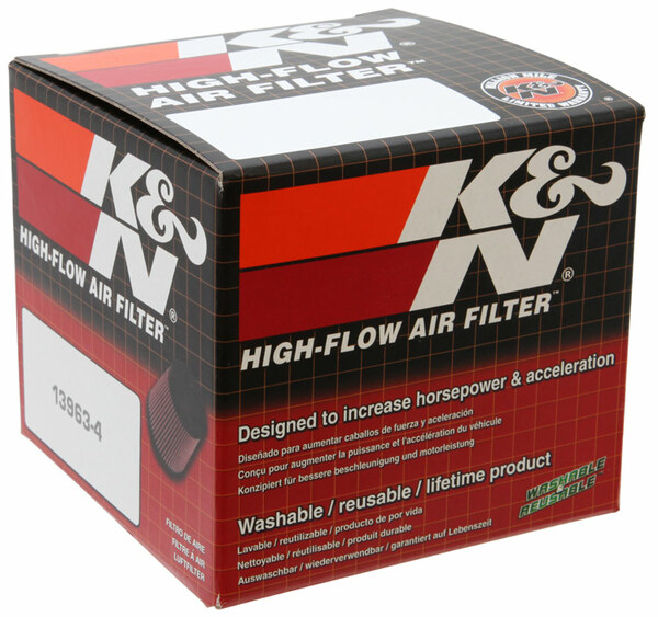 Clamp-on Air Filter Chrome, 1, nordicamoto.ro