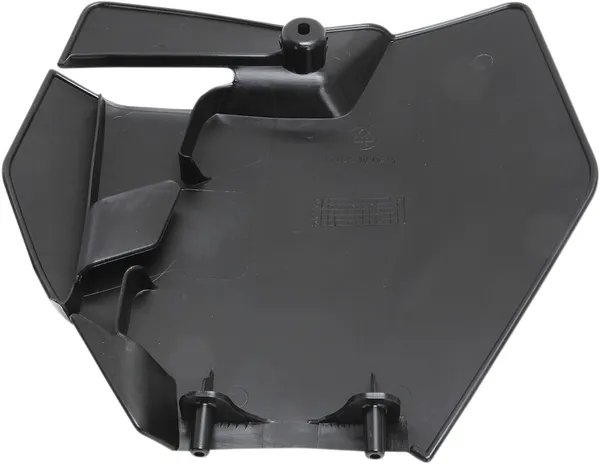 Replacement Front Number Plate Black-0
