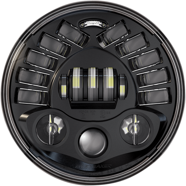 7(r) Led Adaptive 2 Headlight Black, 2, nordicamoto.ro