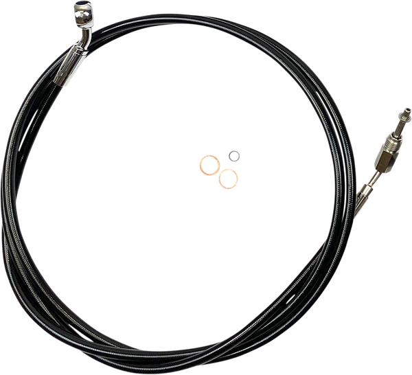 Hydraulic Clutch Line Stainless With Black Coating, 2, nordicamoto.ro