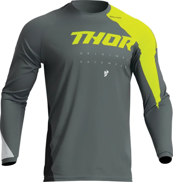 Tricou Copii Thor Sector Edge Red/White 2XS, 1, nordicamoto.ro