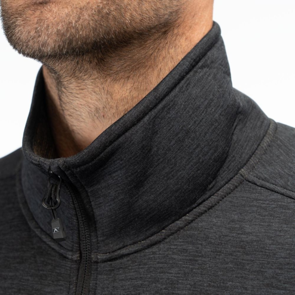 Geaca Snowmobil Klim Mid Layer Echo Wool Fleece Black-9