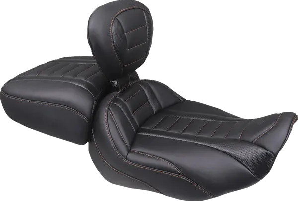 Deluxe Touring Solo Seat Black, 1, nordicamoto.ro