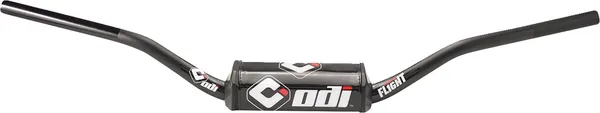 1-1/8(r) Flight Non-crossbrace Handlebar Black-0