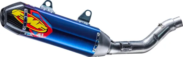 Factory 4.1 Rct Slip-on Muffler Blue, Anodized 