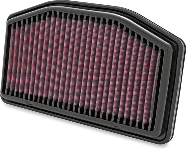High-flow Air Filter Black, Red, 1, nordicamoto.ro