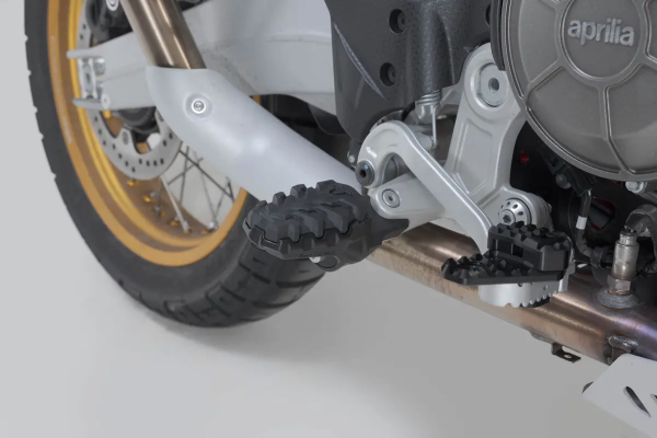 Evo Footrest Kit Stainless Steel -2