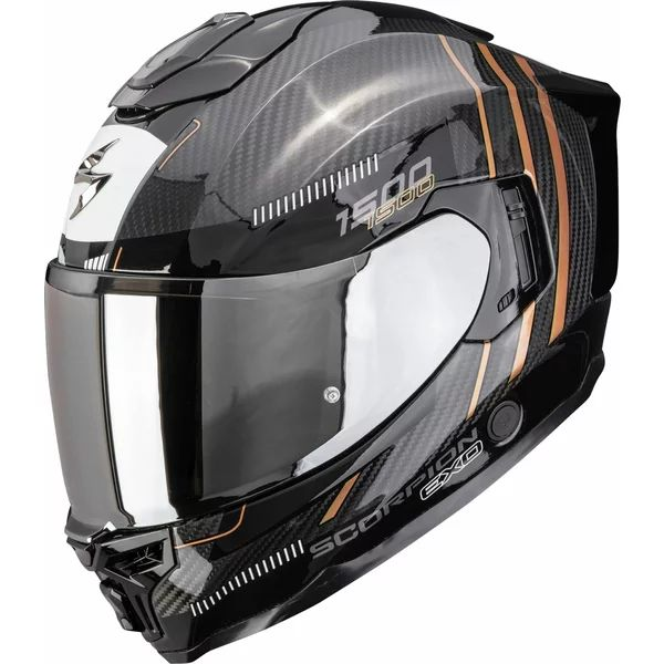 Casca integrala SCORPION EXO-1500 CARBON AIR ZITY S Negru/Bronz, 2, nordicamoto.ro