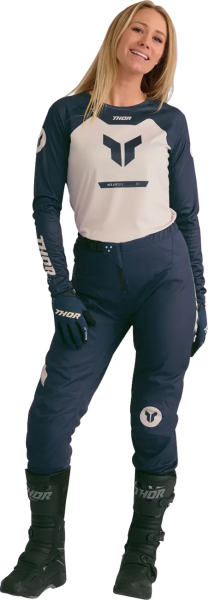 Womens Ridemode Static Gloves Blue -2