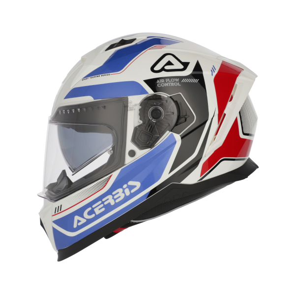 Casca Acerbis X-Way Graphic White/Blue-6