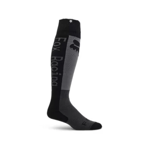 Sosete Fox 180 Lean Gri/Negru L, 2, nordicamoto.ro