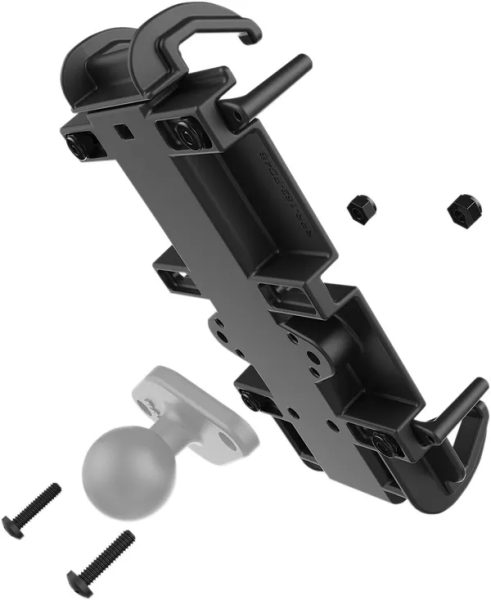 Quick Grip Phone Holder With Ball Black -4