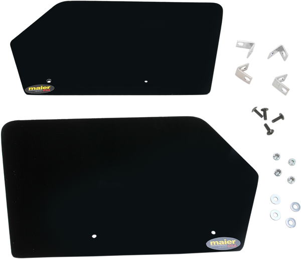 Replacement Number Plates Black, 1, nordicamoto.ro