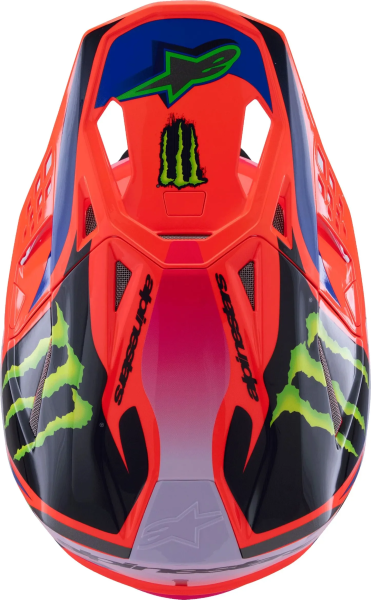 Casca Alpinestars S-M10 Deegan Orange/Pink/Purple-5