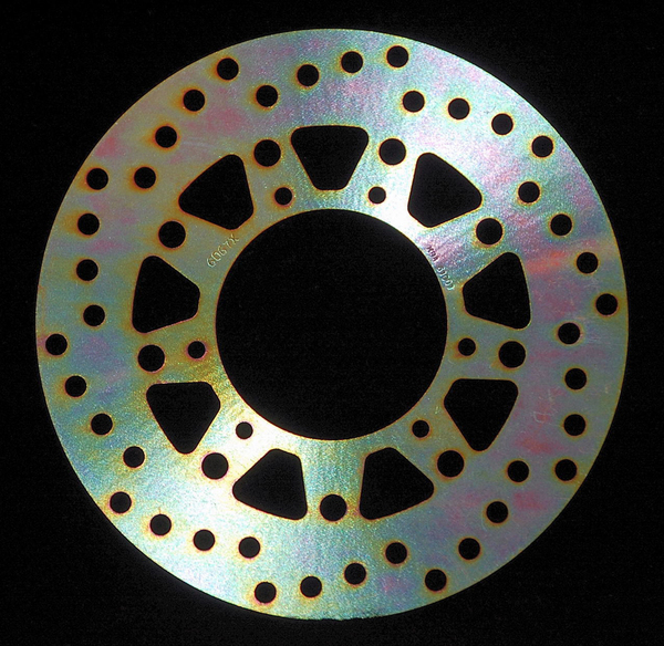 Round D-series Fixed Offroad Brake Rotor Gold, 1, nordicamoto.ro