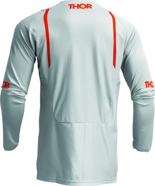 Tricou Thor Pulse Mono Gray/Orange M, 3, nordicamoto.ro