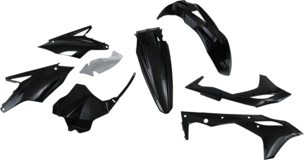 Set complet de piese de schimb din plastic pentru caroserie, negru, 1, nordicamoto.ro