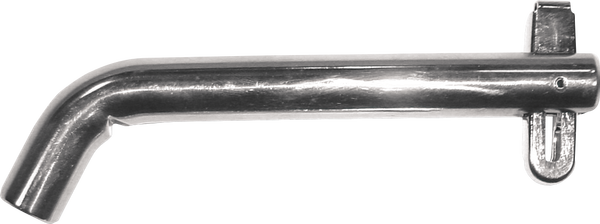 Flip-tip Receiver Pin Chrome, 1, nordicamoto.ro