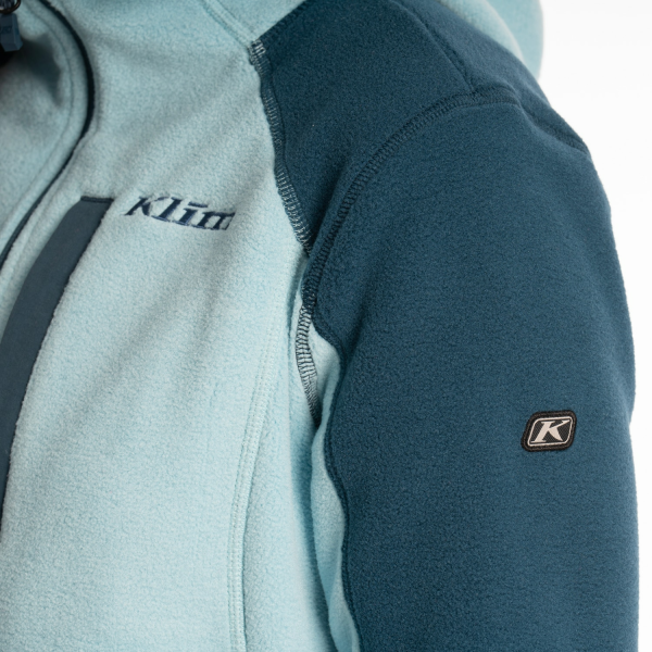 Hanorac Dama Klim Darby Canyon Fleece Milky Blue - Reflecting Pond-7