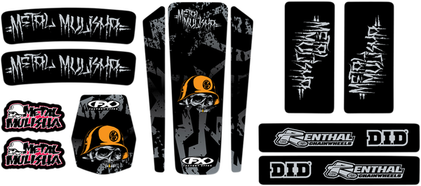 Trim Kit Graphics Black, 1, nordicamoto.ro