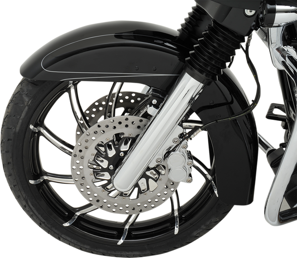 One-piece Aluminum Wheel Black, 2, nordicamoto.ro