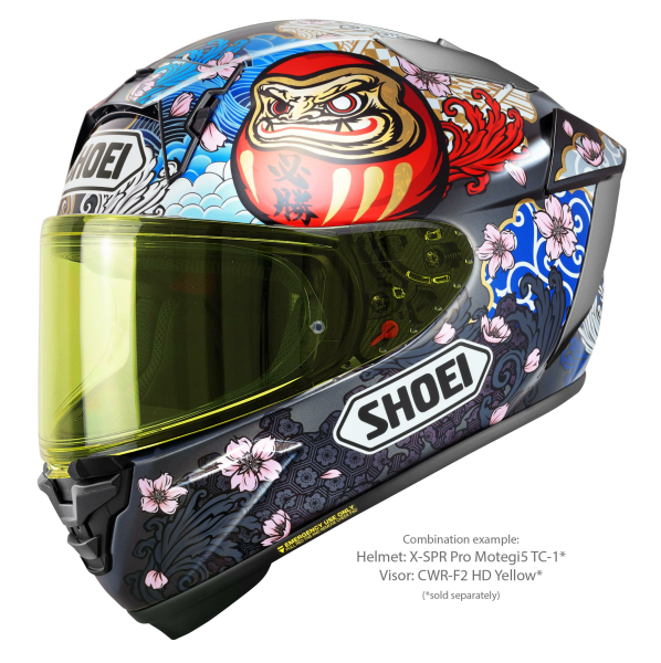 Casca integrala SHOEI X-SPR PRO Marquez Motegi5 TC-1 Negru/Albastru/Rosu XXL-0