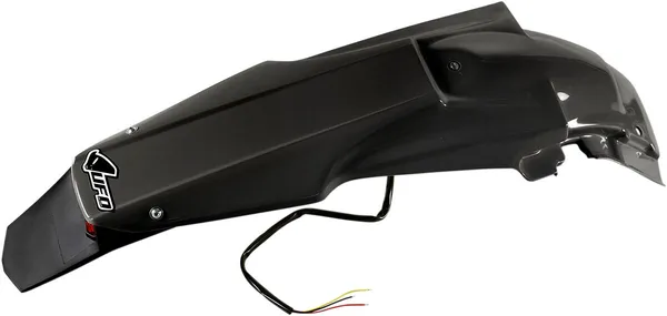 Enduro Rear Fenders With Light Black-1