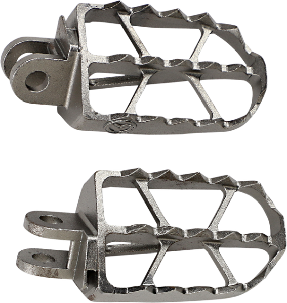 MOOSE RACING Nd Series Footpegs Silver -1