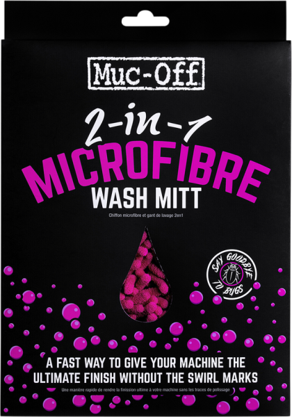 2-in-1 Microfibre Wash Mitt -0