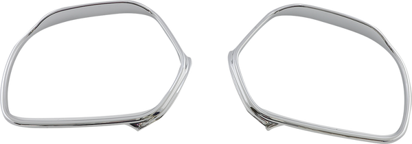 Visored Mirror Trim Chrome, 2, nordicamoto.ro
