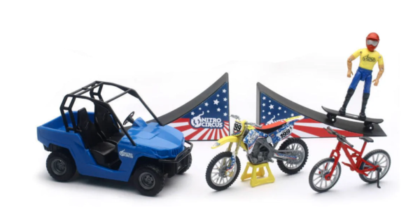 Macheta Travis Pastrana Nitro Circus Play Set 1:18